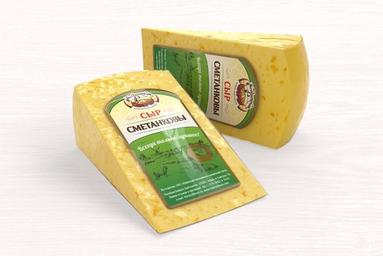 PACKAGED CHEESE "SMETANKOVY" 50%