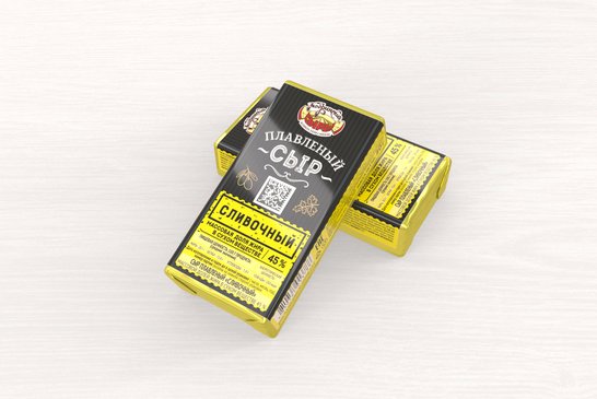 PROCESSED CHEESE "SLIVOCHNY LOMTIK" 45%