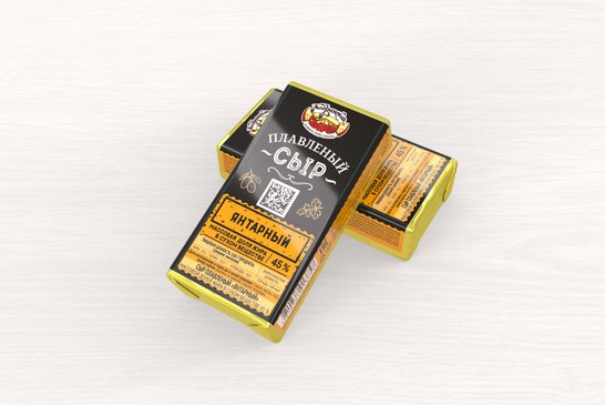 Processed cheese "AMBER" 45%