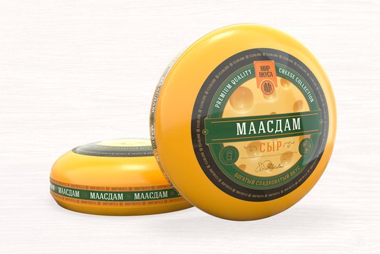 Cheese "MAASDAM" 45%