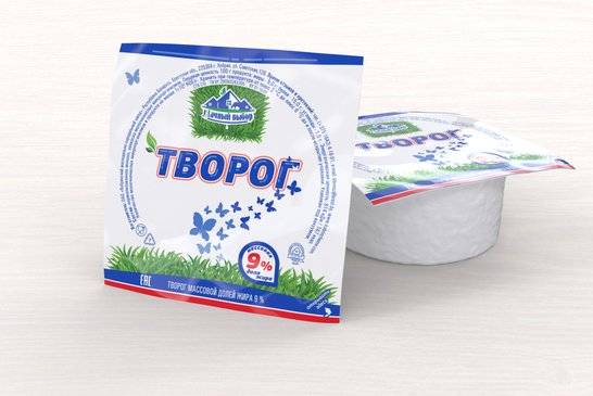 Cottage cheese 9%, cylinder
