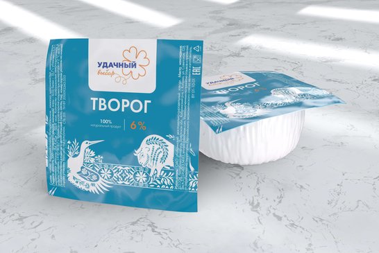 CURD "Udachny Vybor" 6%, CYLINDER