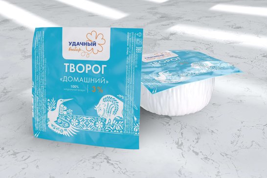 CURD "DOMASHNIY" 3%, CYLINDER